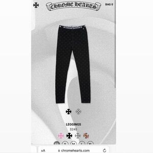 Women’s Chrome Hearts Leggings - SOLD‼️